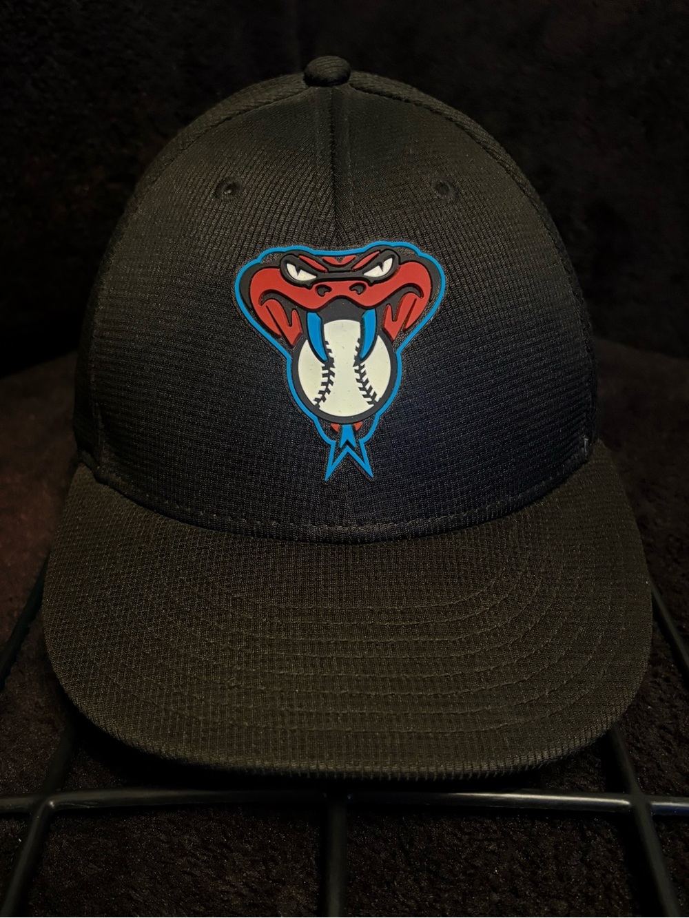 Arizona Diamondbacks x New Era 2010s Onfield black fitted hat 7 1/4 NWOT